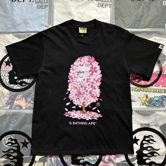 A Bathing Ape Other - BAPE Sakura Tee ‘Black’